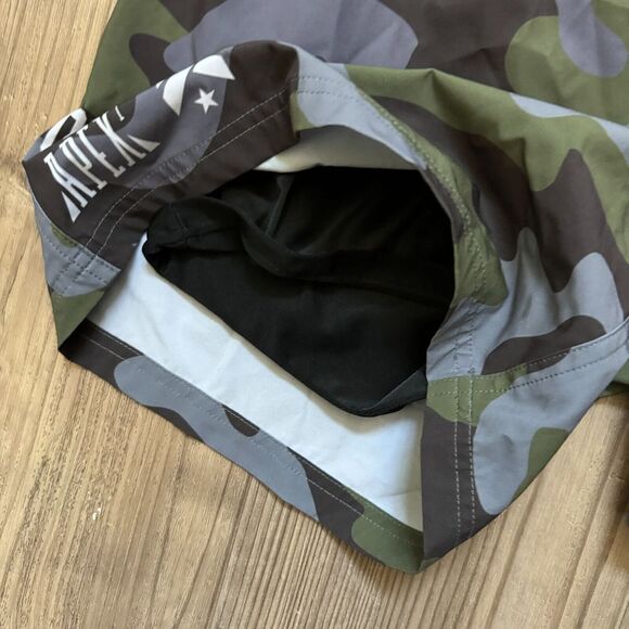 Slunks Swim Trunks APEX1 Volleyball Camo Shorts Medium - Picture 3 of 5